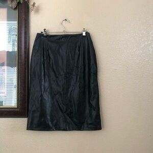 George Faux Leather Skirt Size 8